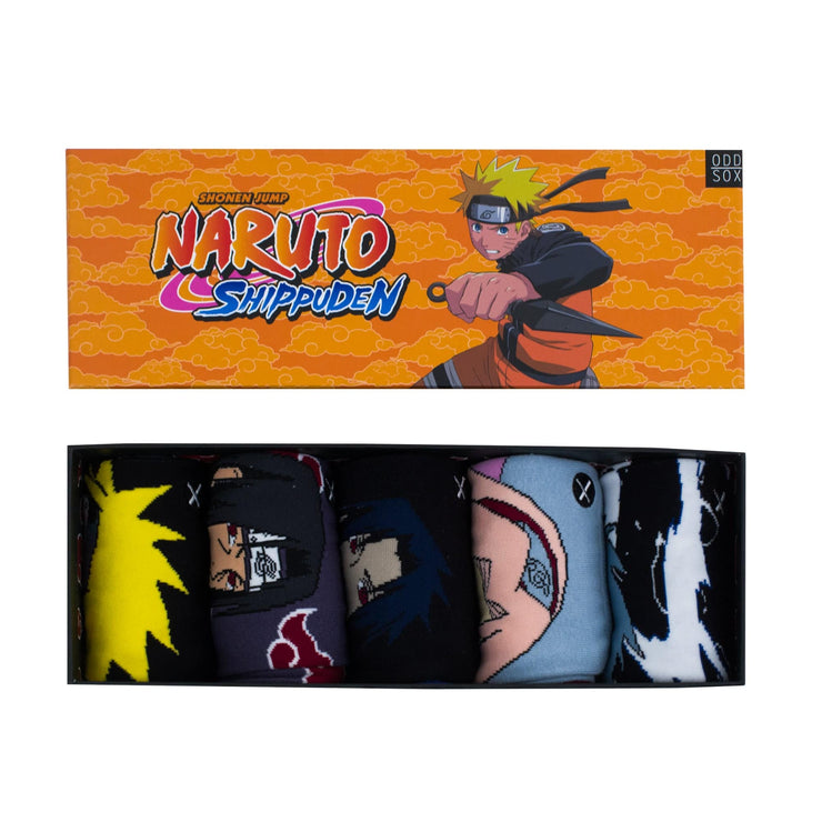 Naruto Gift Box - 5 Pack of Sox