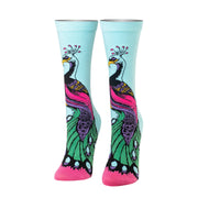 Peacock Women's Crew Socks