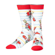 Mr. Krabs Men's Crew Socks