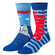 Jaws Open Wide Men's Crew Socks