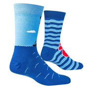 Jaws Open Wide Men's Crew Socks