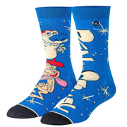 Ren & Stimpy Hilarious Men's Crew Socks