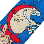 Ren & Stimpy Hilarious Men's Crew Socks