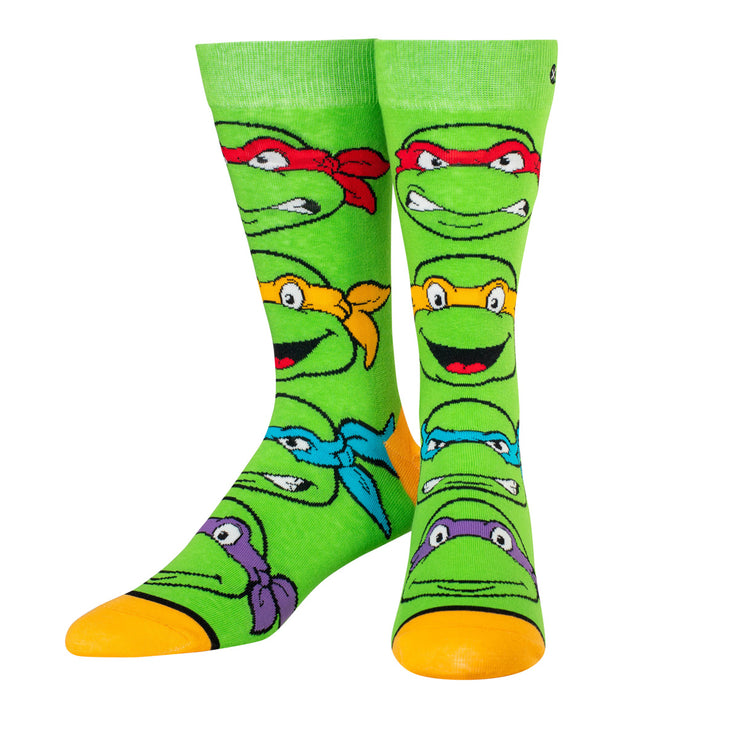 Odd Sox, TMNT, Teenage Mutant Ninja Turtles Socks Gift Box Set, 8 Pairs for Men