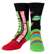 Odd Sox, TMNT, Teenage Mutant Ninja Turtles Socks Gift Box Set, 8 Pairs for Men