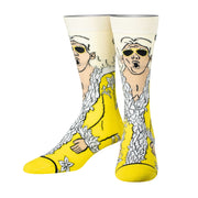 Gold Flair Men's Crew Socks