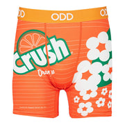 Orange Crush Stripes Men's Boxer Briefs