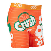 Orange Crush Stripes Men's Boxer Briefs