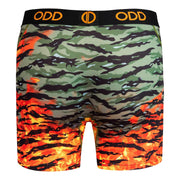 Tiger Fire Camo Men's Boxer Briefs