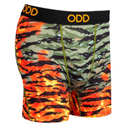 Tiger Fire Camo Men's Boxer Briefs