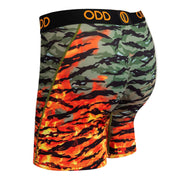 Tiger Fire Camo Men's Boxer Briefs