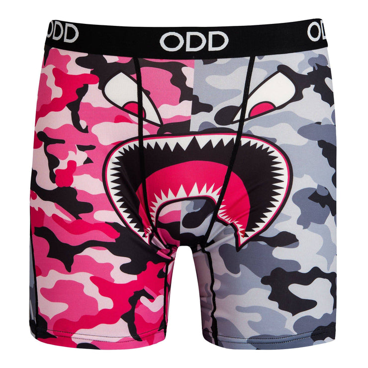 Warplane Pink Gray Split Camo Men&