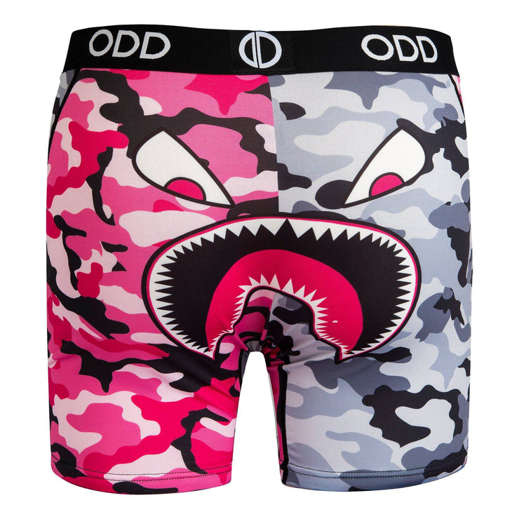 Warplane Pink Gray Split Camo Men&