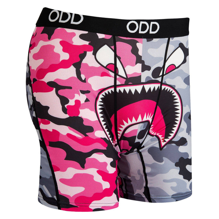 Warplane Pink Gray Split Camo Men&