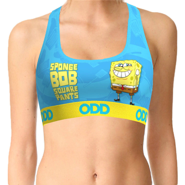 Womens Cartoon Character Sports Bra