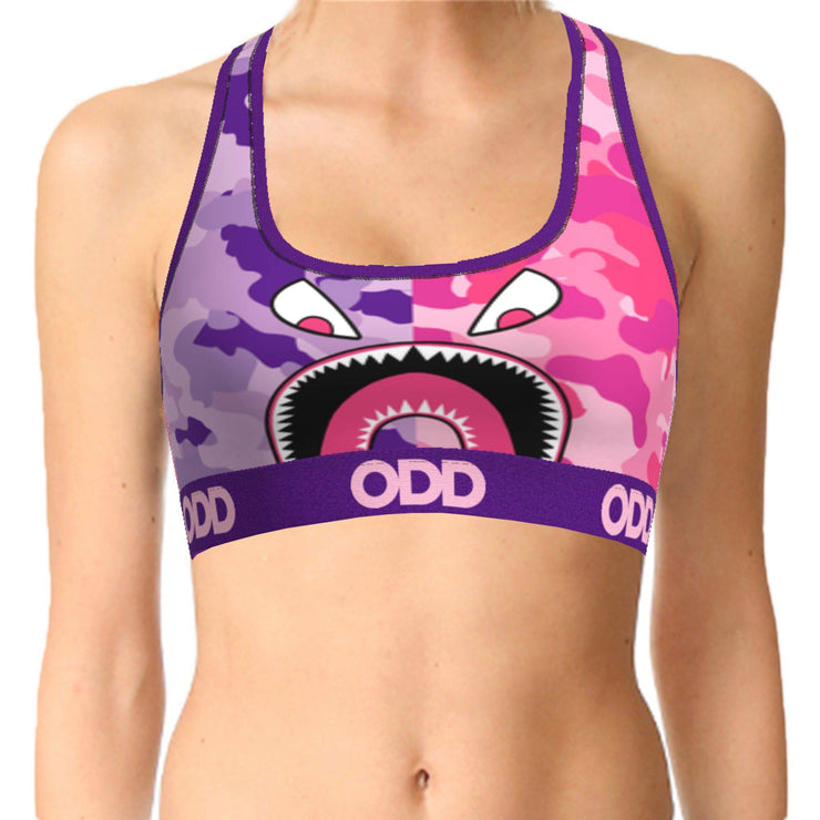 Womens Cartoon Character Sports Bra