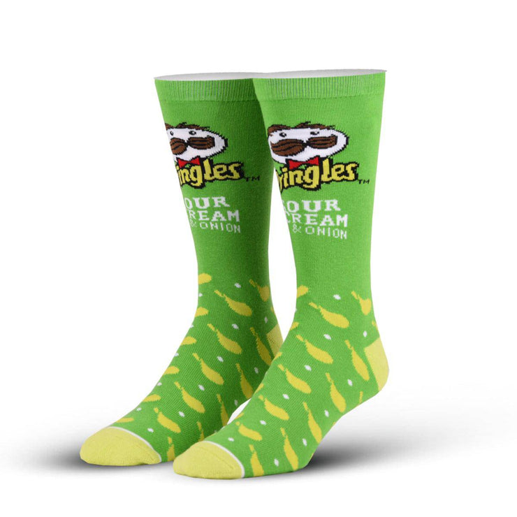 Cool Socks, Fun Pringles Chips Socks Gift Box Set, 5 Pairs, Bright Colorful