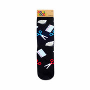 Rock, Paper, Scissors Men's Crew Socks