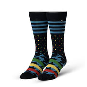 Odd Patterns Socks Men's Crew Socks